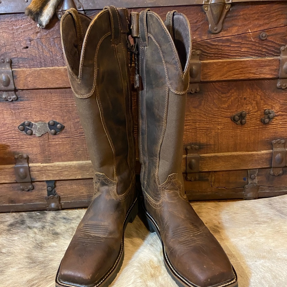 Men’s Justin composite toe snake boots